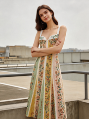 Halter Floral Printed Boho Dress