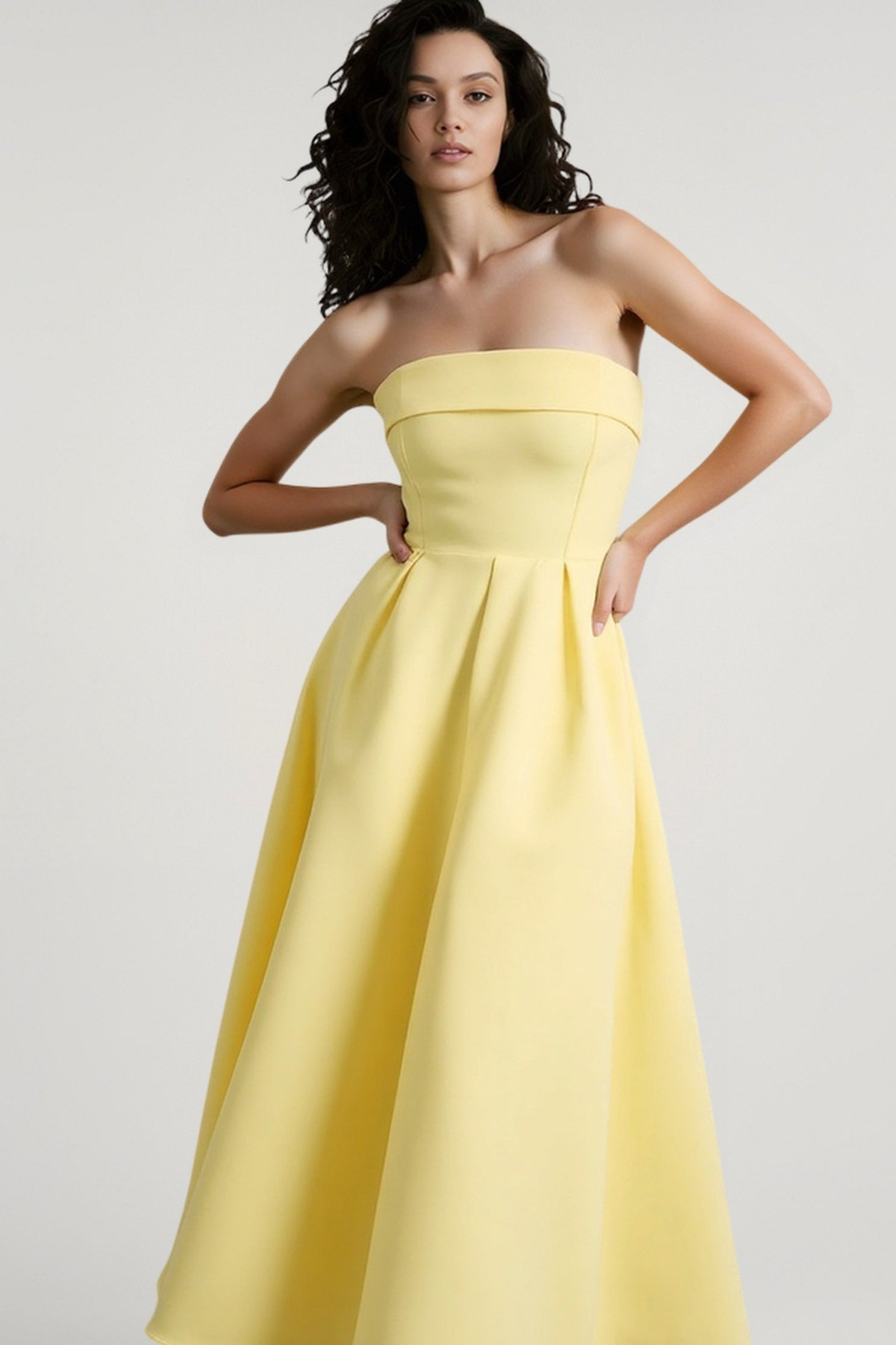 Bandage Strapless Party Dress