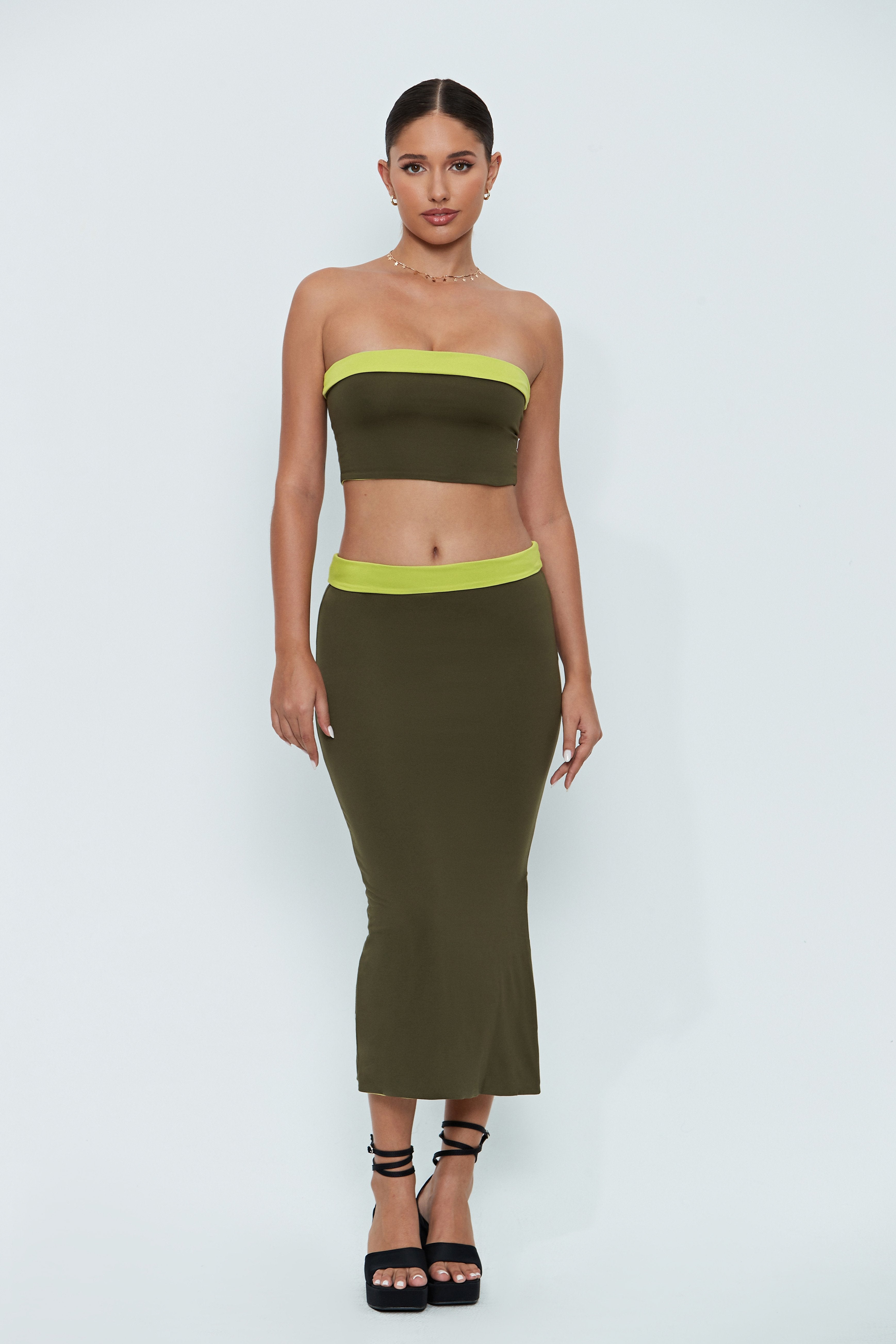 Reversible Cropped Tube Top