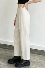 Linen Relaxed Cropped Pants