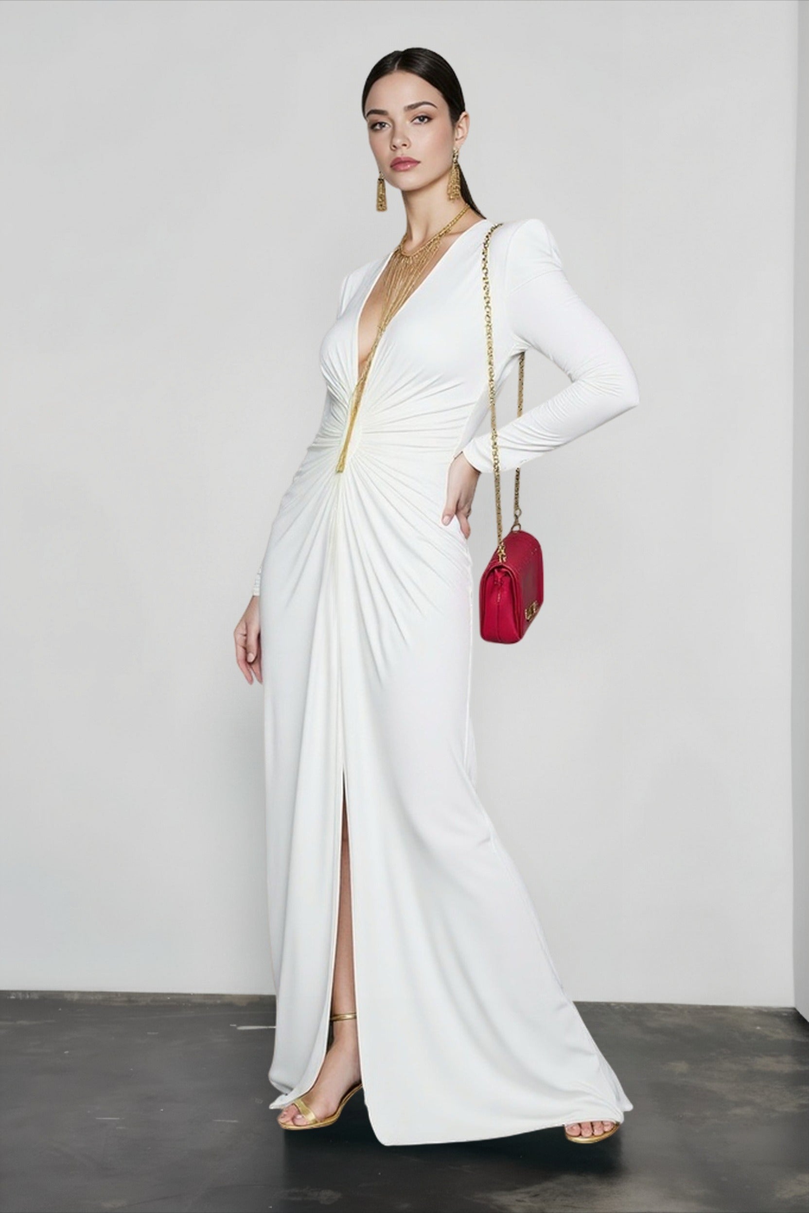 Y2K Fall Fashion  Evening Party Bodycon Dress