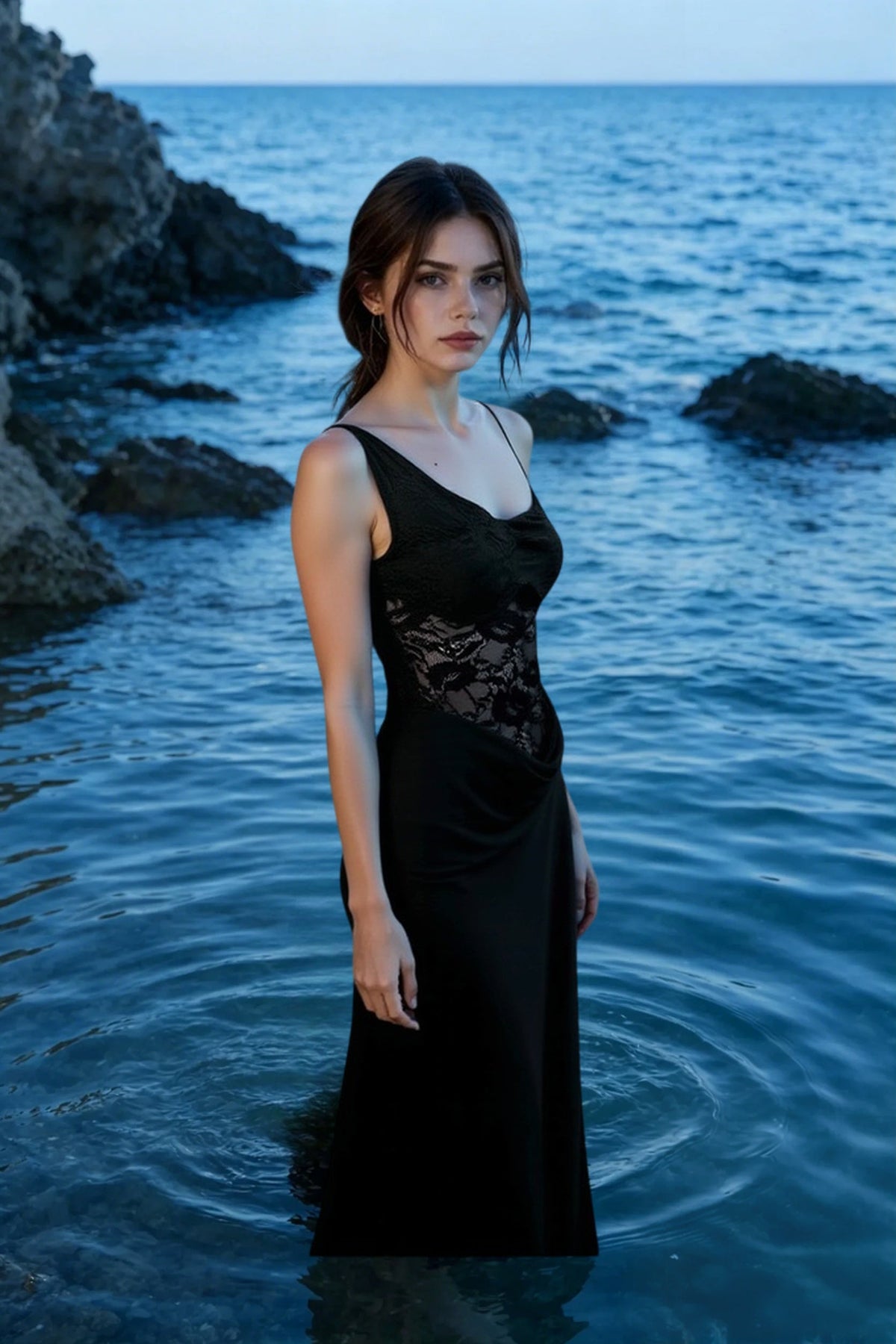 Cami Bodycon Lace Dress