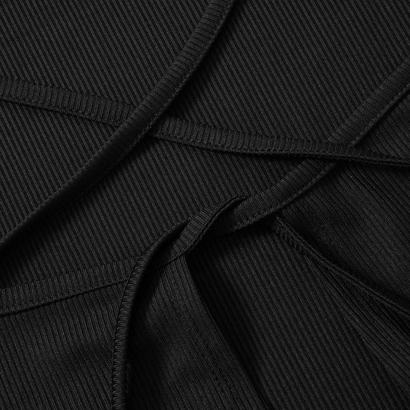 Nevah Long Sleeve Top Black