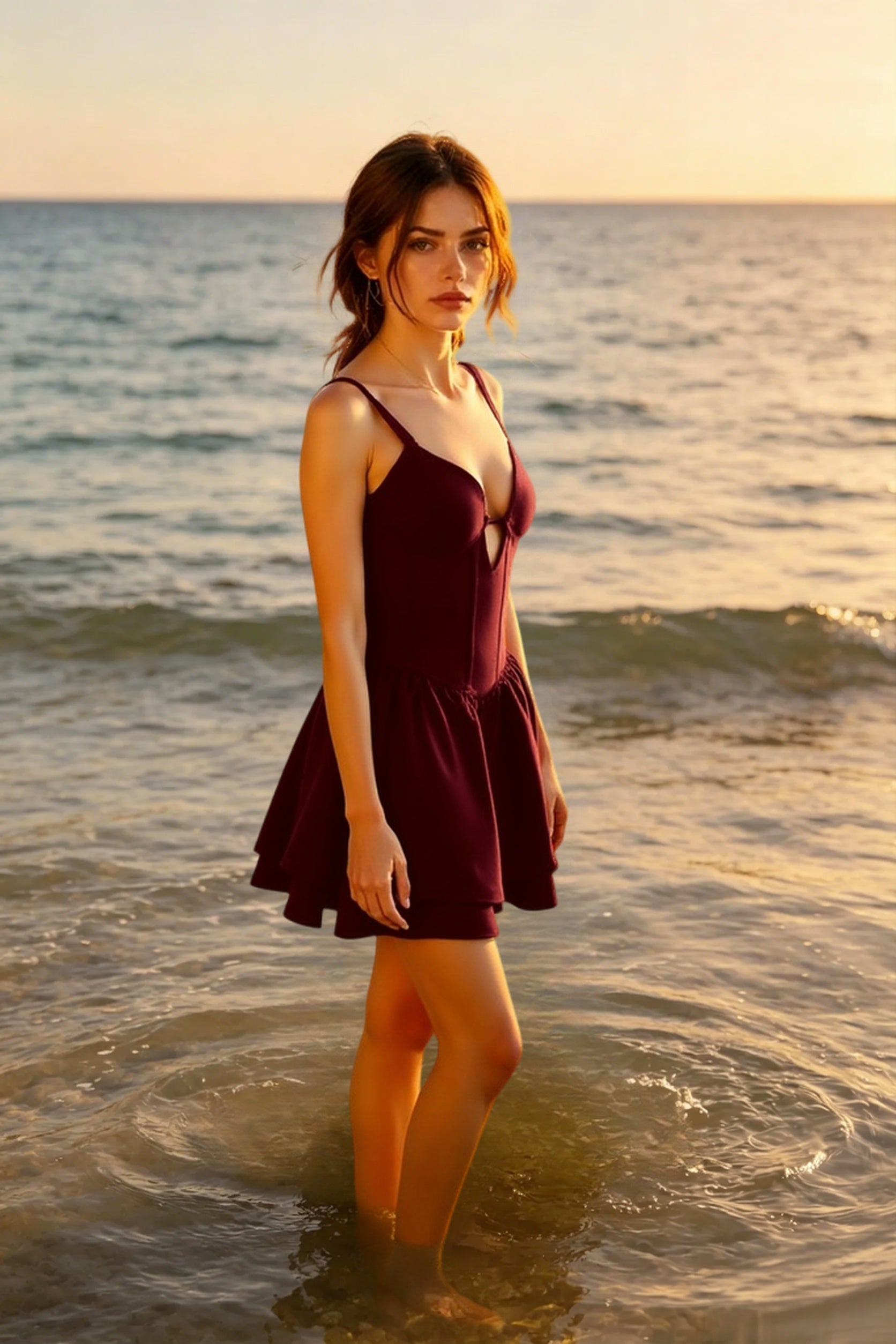 Puff Slip Party Dress