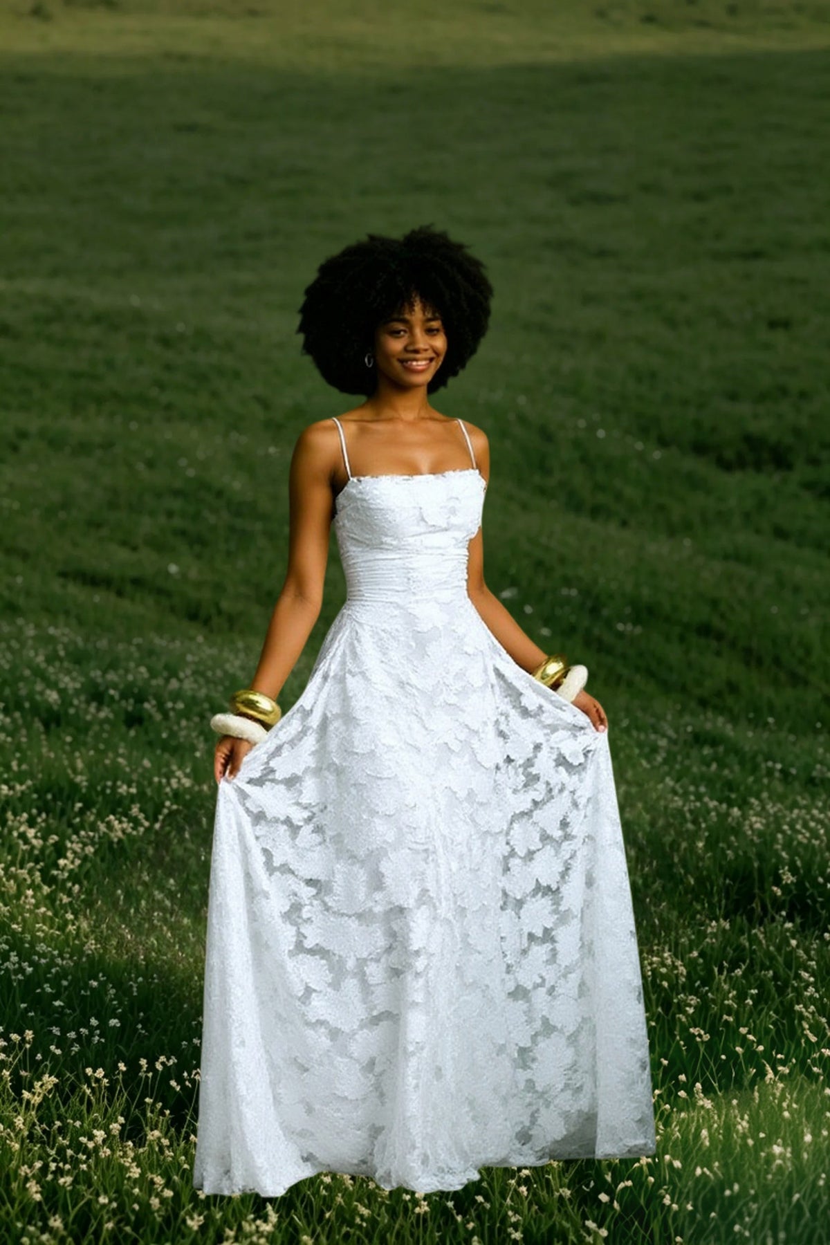 Backless Chiffon Maxi Dress
