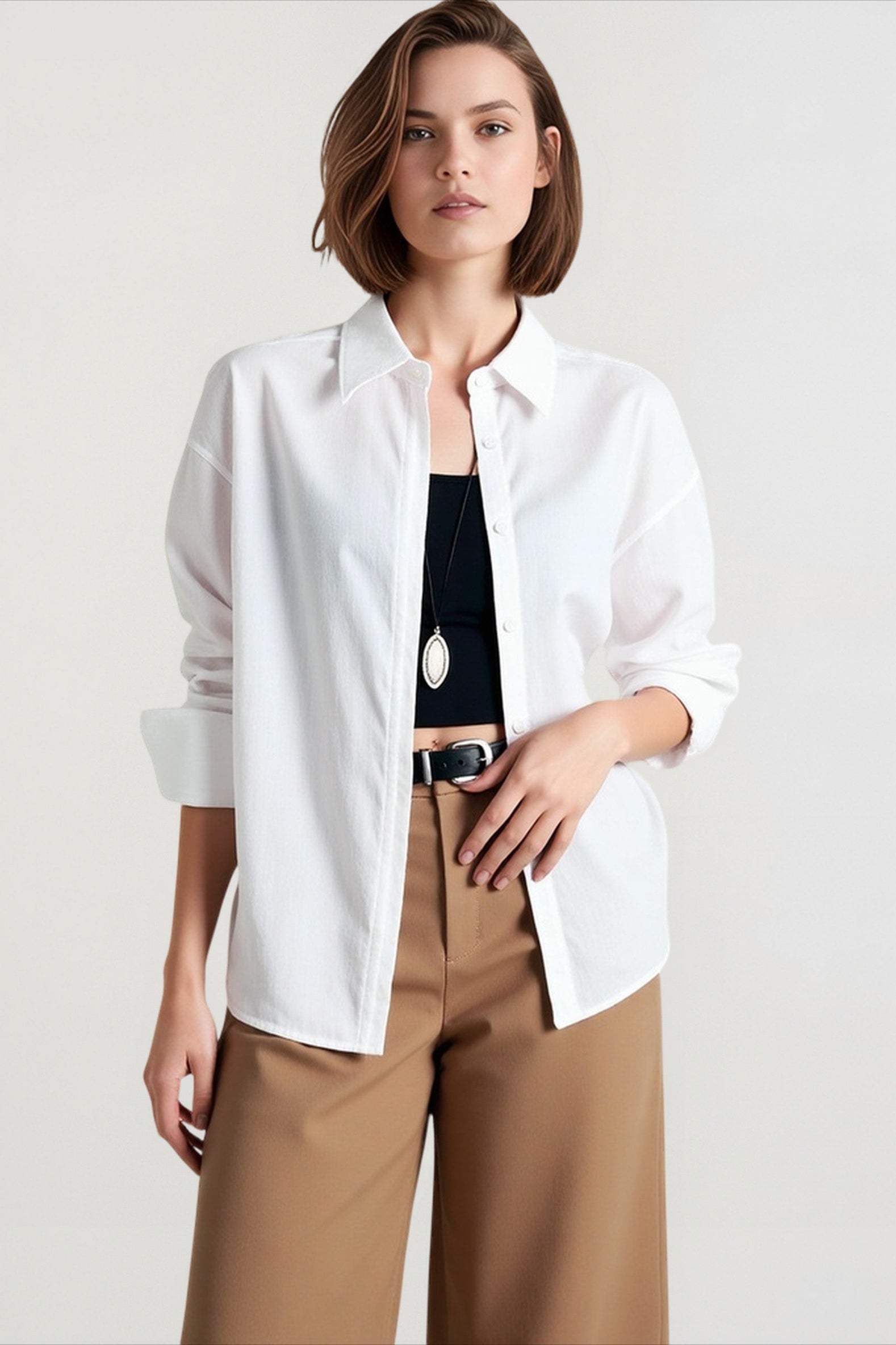 Pure Linen Everyday Blouse