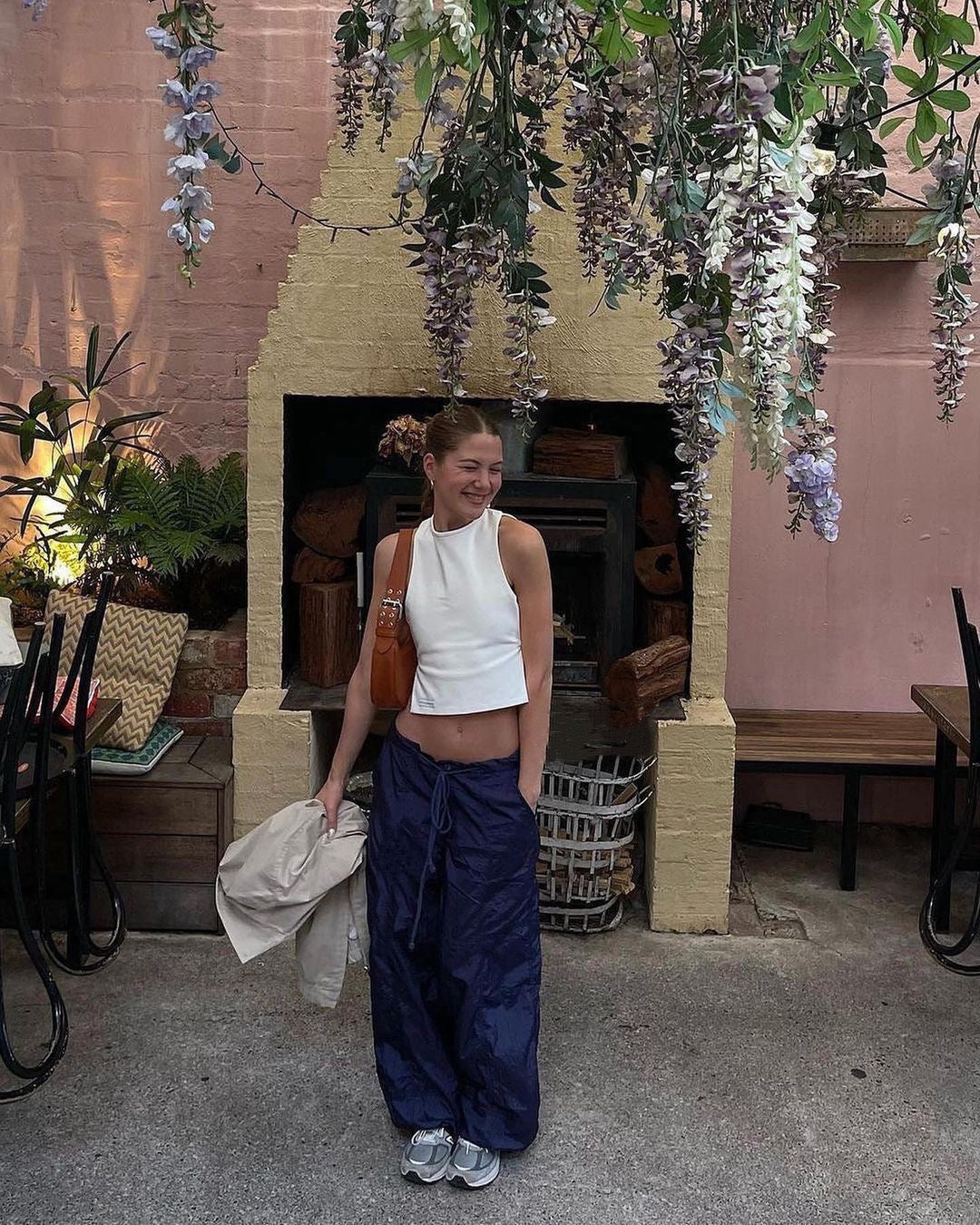 Motel Chute Trousers Ivory