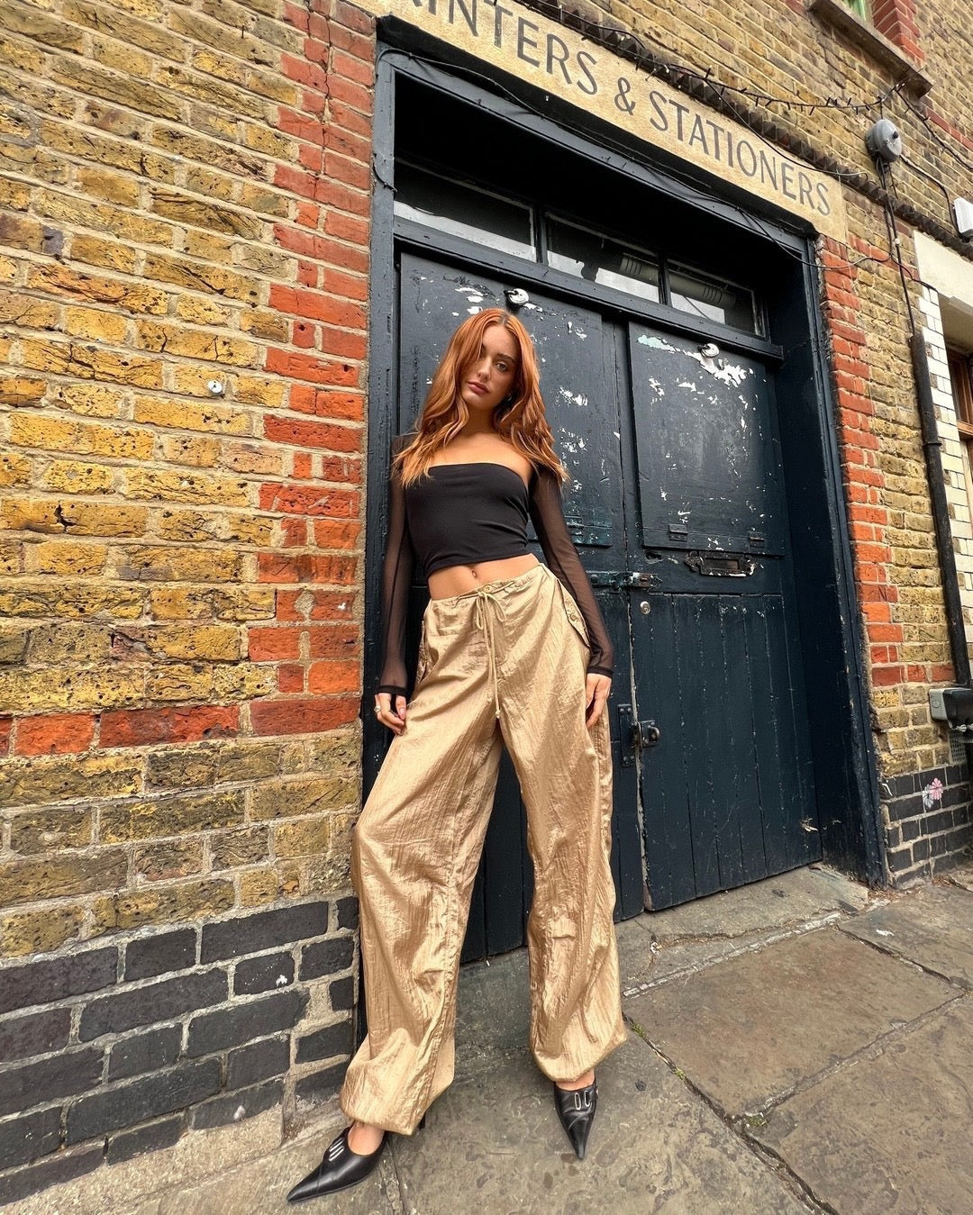 Motel Chute Trousers Ivory