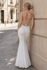 Cami Backless Tie Sexy Slim Maxi Dress