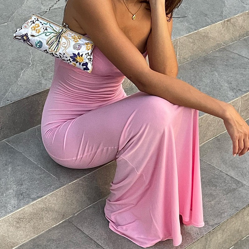 Scoop Neck Maxi Dress