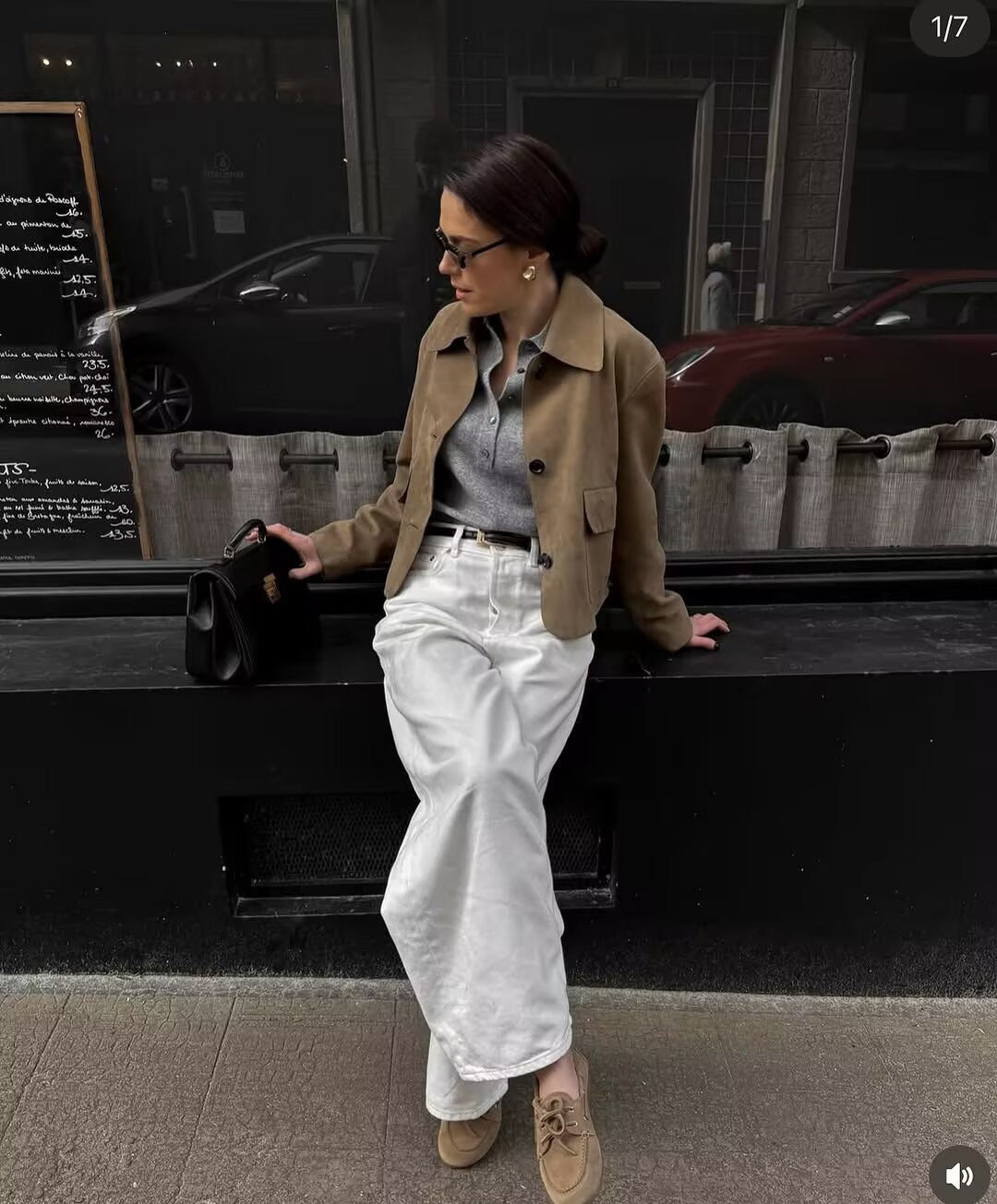 Suede Effect Soft Button Lapel Jacket