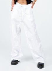 Motel Chute Trousers Ivory