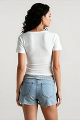 Abstract Print Athletic T-shirts