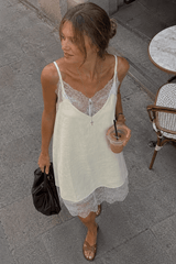 Lace Cami Elegant Casual Mini Dress