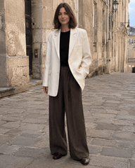 Split Back Relaxed Fit Blazer