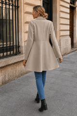 Belted Wool Long Coat