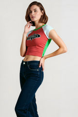 Streetwear Print Cropped T-shirts