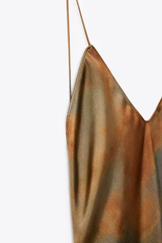Neptune Satin Open Back Long Dress