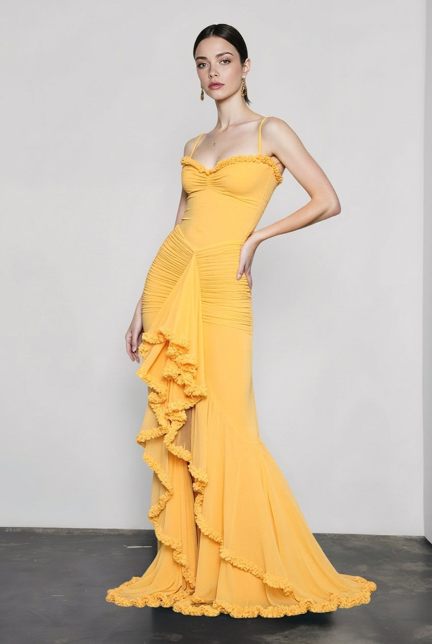 Silk Satin Sleeveless Vacation Dress