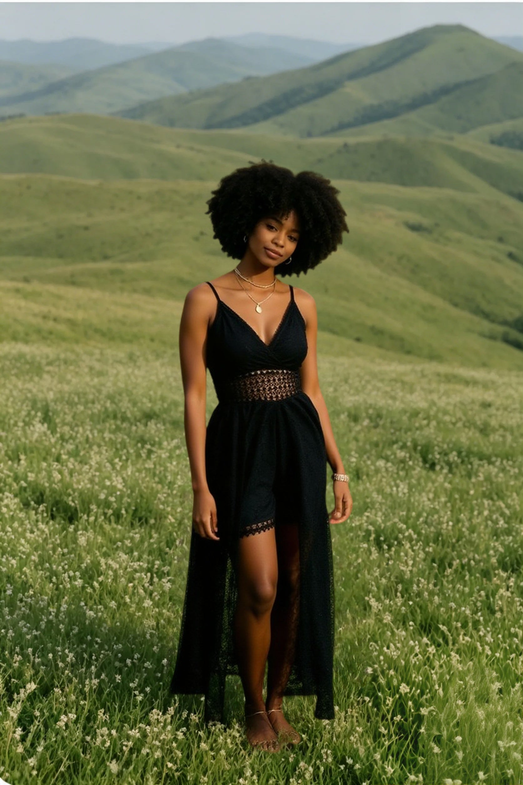 Spliced Strappy Casual Cutout Boho Dress