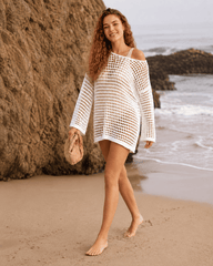 Sexy Crochet Bikini Cover Up