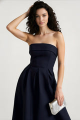 Bandage Strapless Party Dress