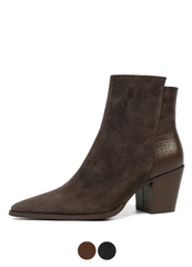 Holaya Women's Point Toe Autumn Boots