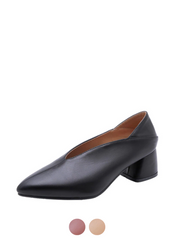 Janza Women's Black Pumps Shoes