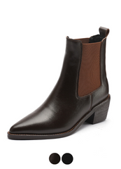 Olga Women's Pointed Toe Chelsea Boots