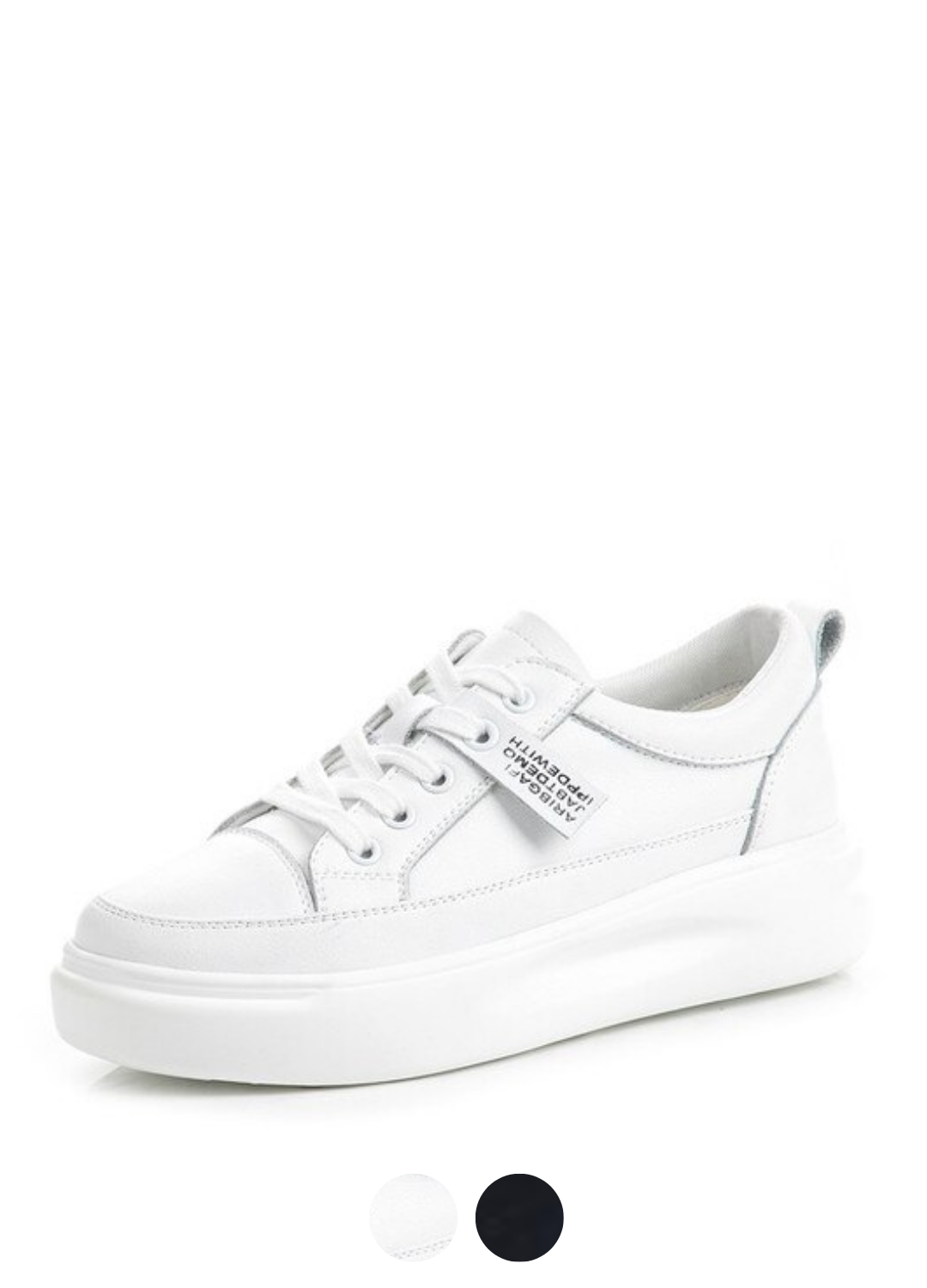 Archi Women's Leather Lace Up Sneaker