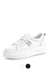 Archi Women's Leather Lace Up Sneaker