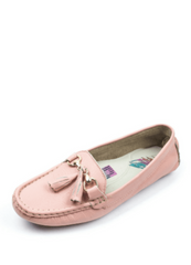 ViteliWomen's Pink Moccasin Shoes