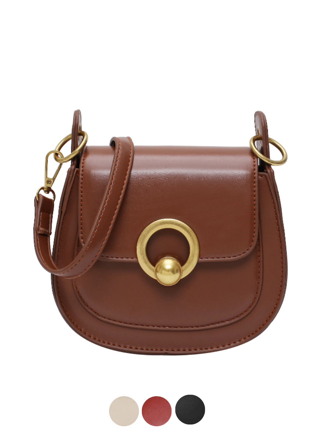 Baldez Women's Handbag Solid Color Leather Bags