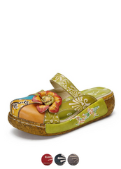 Rudi Women's High Quality Leather Clogs