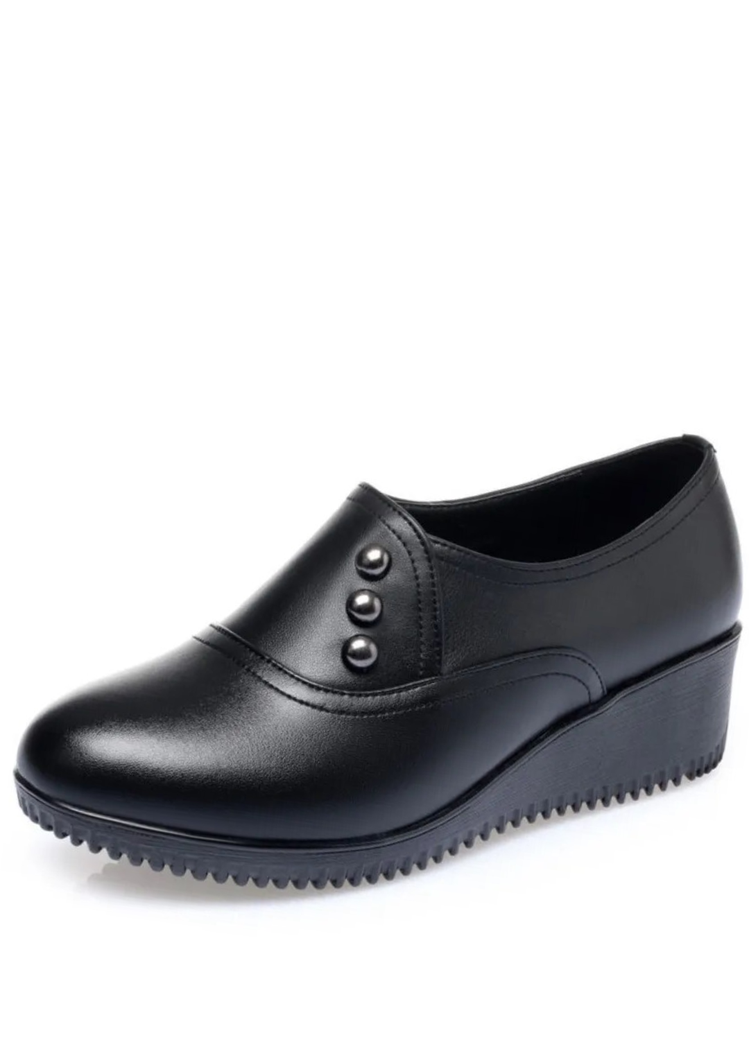 Ruby Women's Leather Casual Platform Shoes