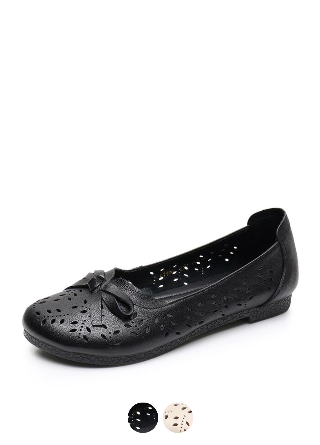 Alexa Women's Flat Black Shoes