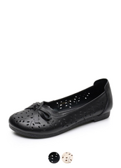 Alexa Women's Flat Black Shoes