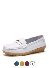 Edna Women's Genuine Leather Shoes Flat Loafer Spring Autumn