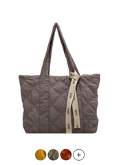 Trillo Women's Quilted Nylon Handbag