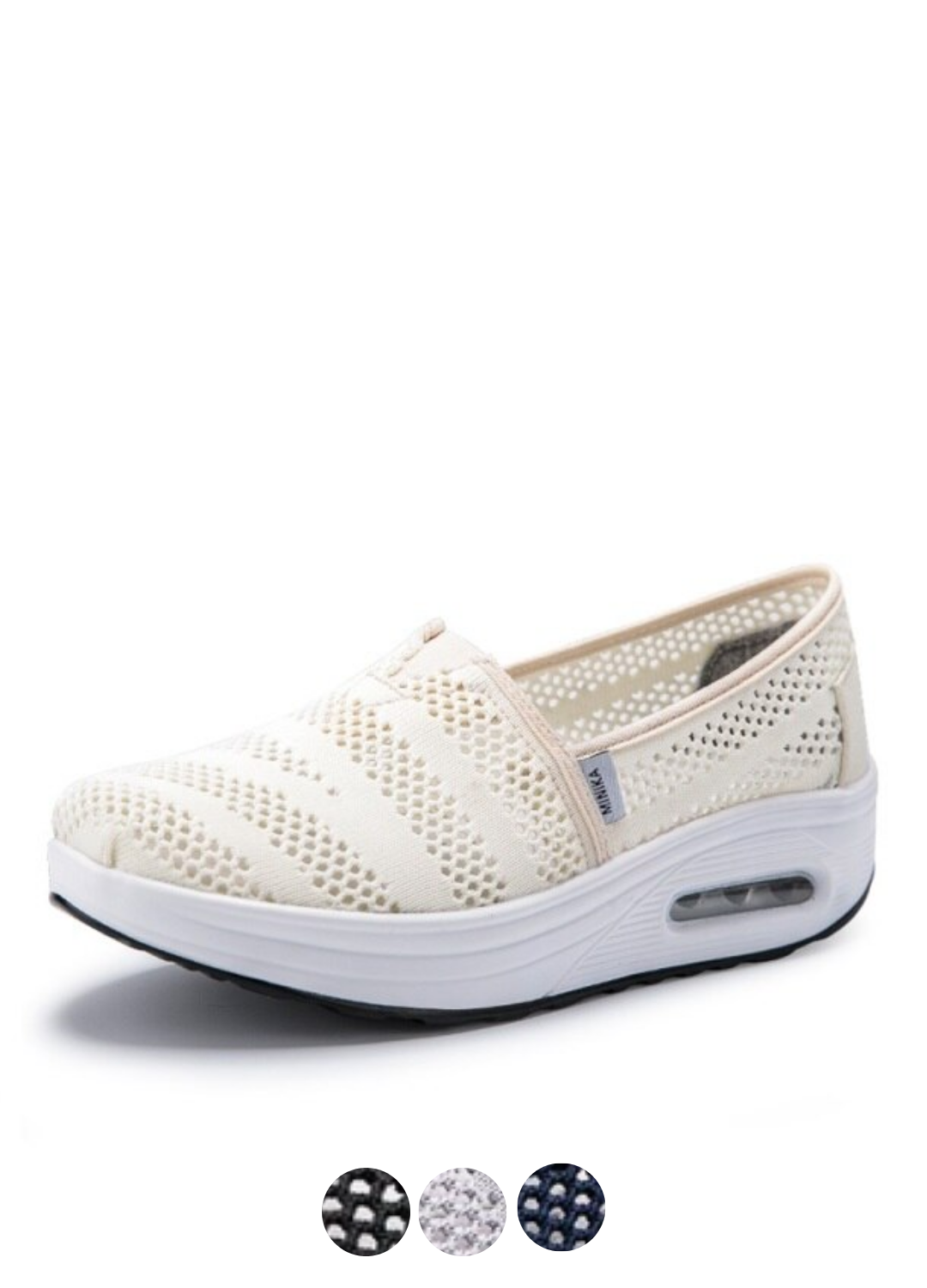 Caridad Women's Comfortable Walking Canvas Platform Shoes