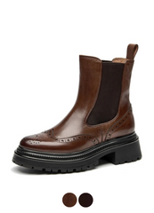 Barbara Women's Brogue Chelsea Boots
