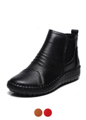 Rudy Women's Warm Leather Black Boots