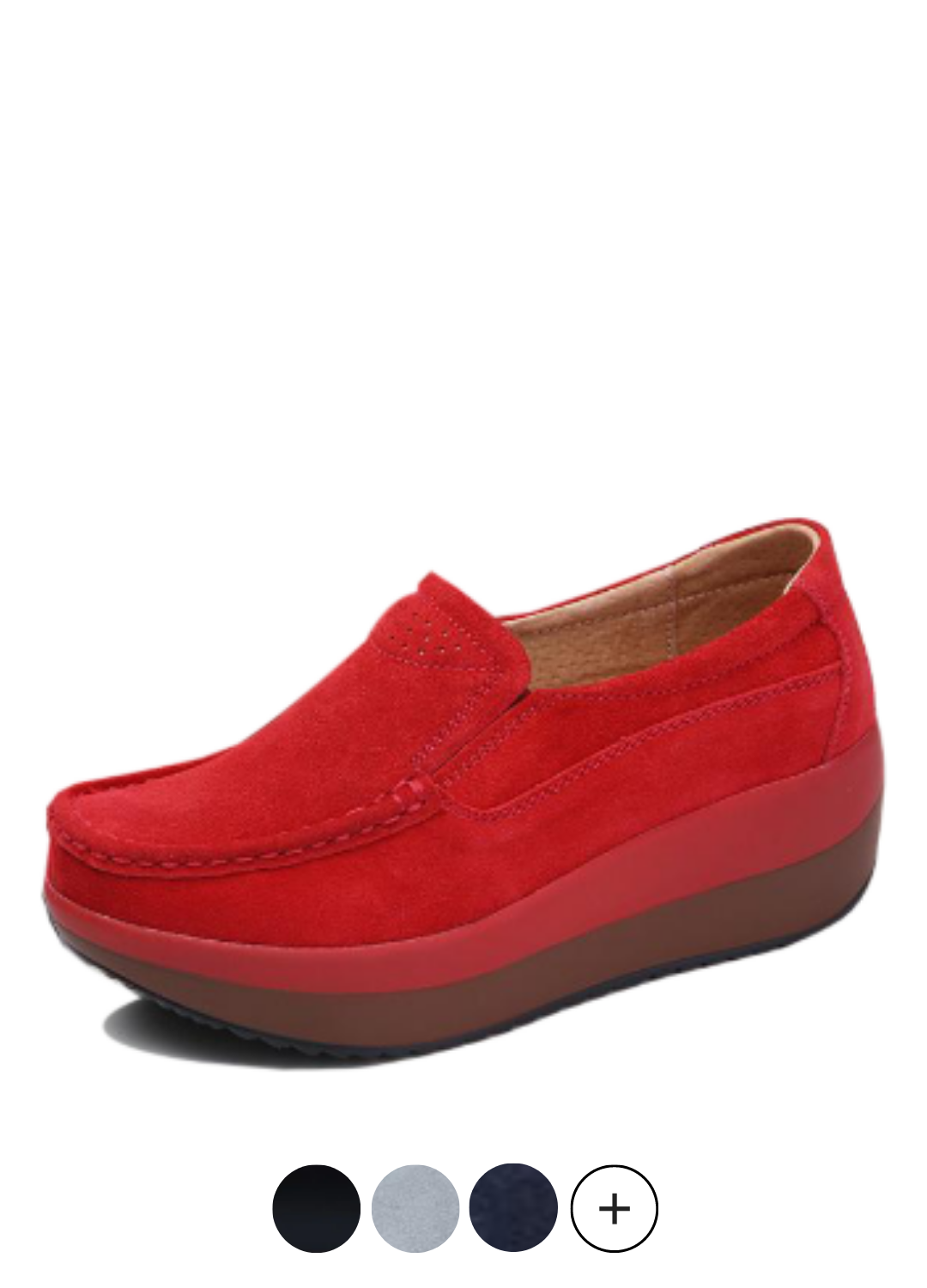 Beth M8 Women's Platform Red Shoes