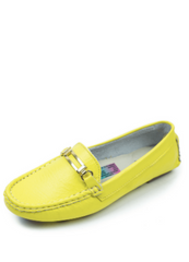 ViteliWomen's Loafer Yellow Shoes