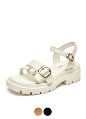 Suri Women's Leather Platform Sandal