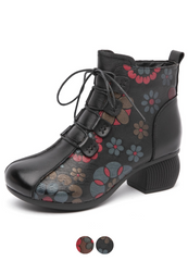 Magda Women's Print Ankle Boots