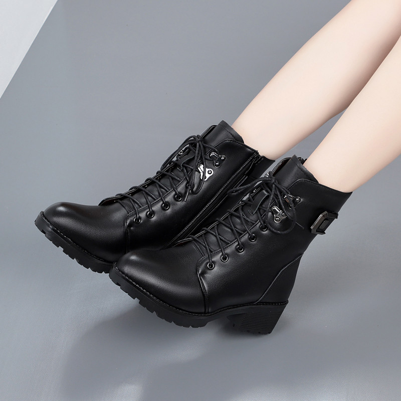 Otty Women's Warm Leather Boots
