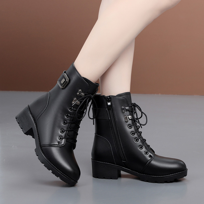 Otty Women's Warm Leather Boots