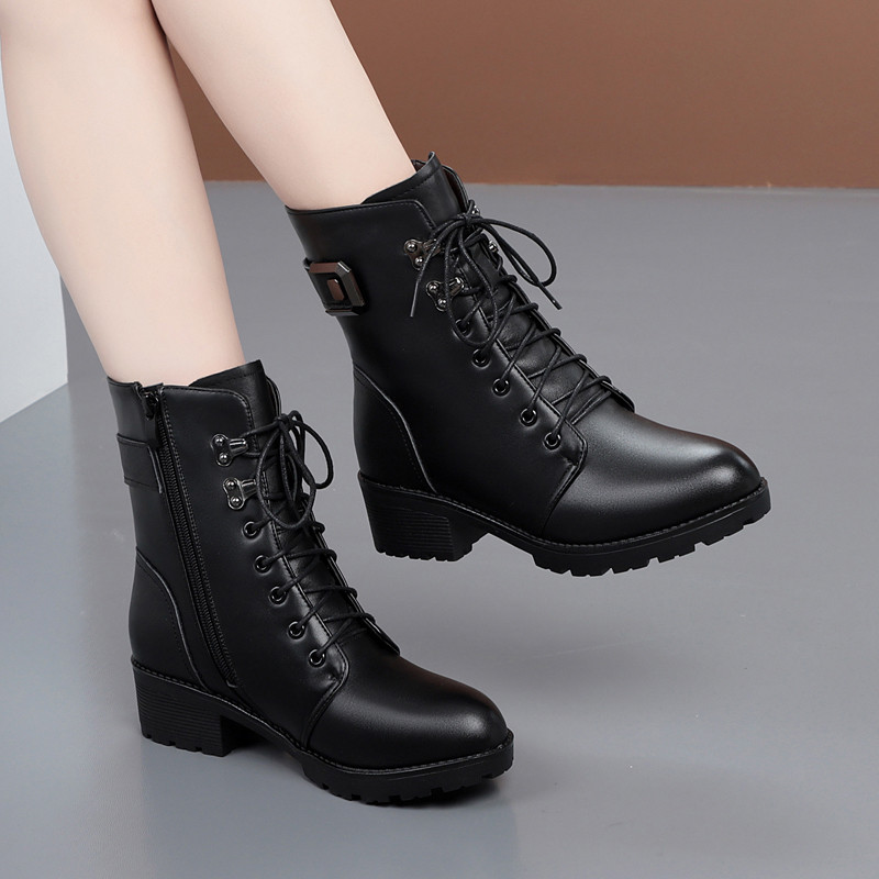 Otty Women's Warm Leather Boots
