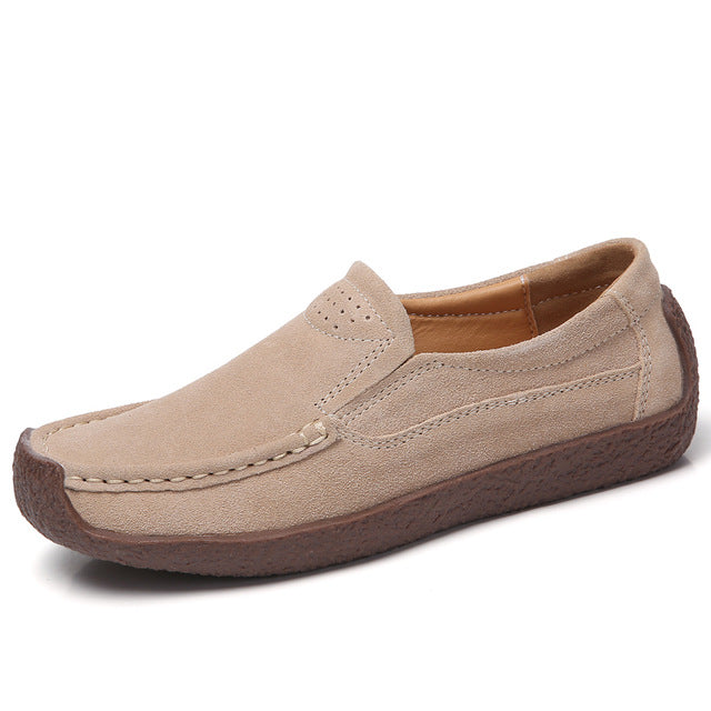 Hanna Women's Loafer Beige Shoes